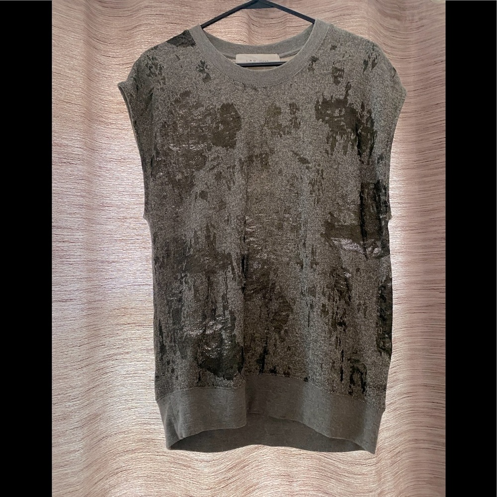 IRO destroyed short sleeved sweatshirt - Picture 2 of 6